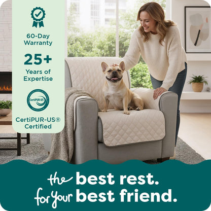 Luxury Reversible Sofa Protector | Waterproof Quilted Couch Cover for Dogs & Cats